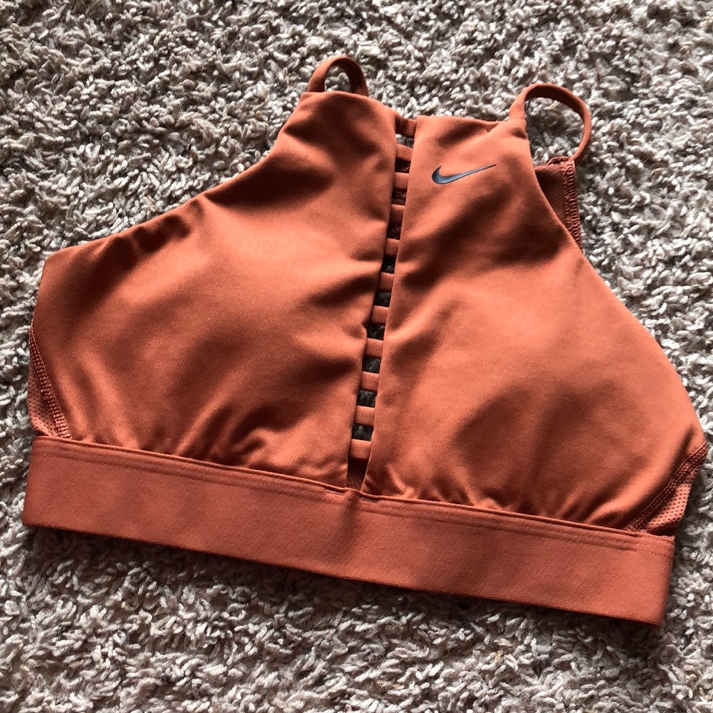 NIKE Bronze Ladder Sports Bra